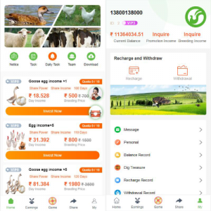 海外版理财系统/养鸡养鸭投资系统/投资理财/任务图推广注册奖励